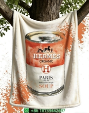 Hermes Throw Blankets
